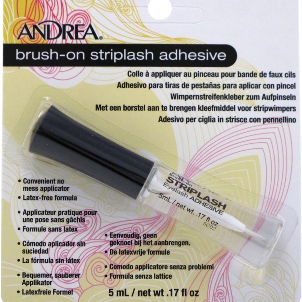 Andrea Brush-On Striplash Clear Brand new in packaging Eyelash Glue Full Size